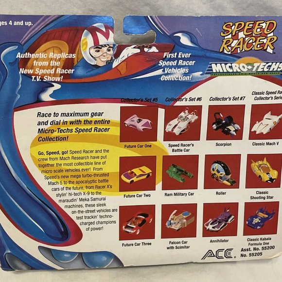 Ace Micro-Tech The New Adventures Of Speed Racer Collector's Set #5 Future Cars - Picture 8 of 11